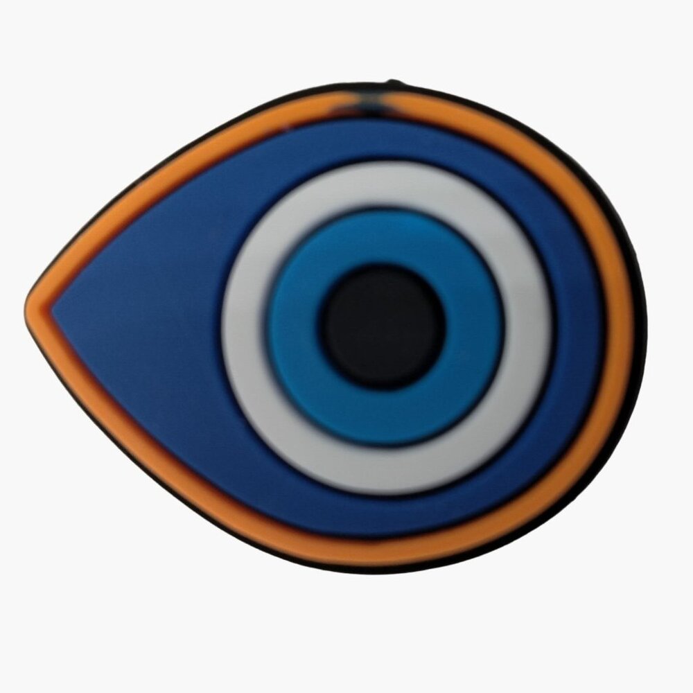 Evil Eye Shoe Charm Teardrop Spiritual Protection